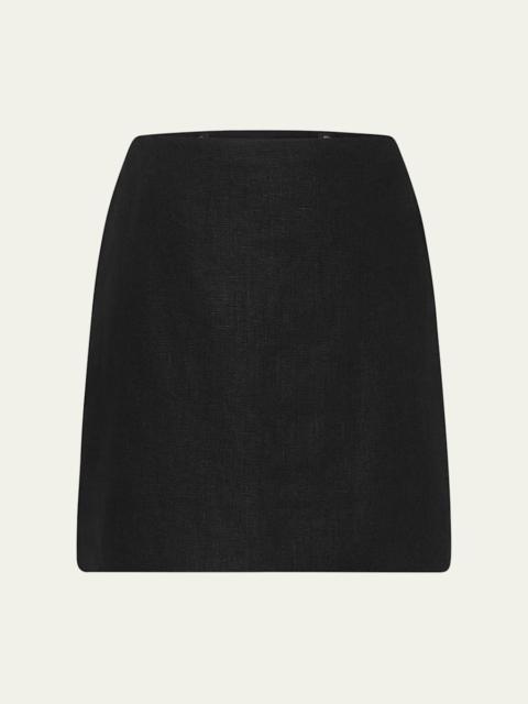 Alice Linen Mini Skirt
