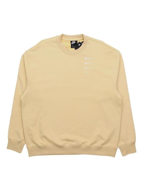 NikeSwoosh Sportswear French Terry Men Yellow DB9408-742