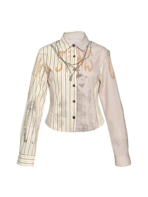 Necklace & Choker Trompe-L'Oeil Top