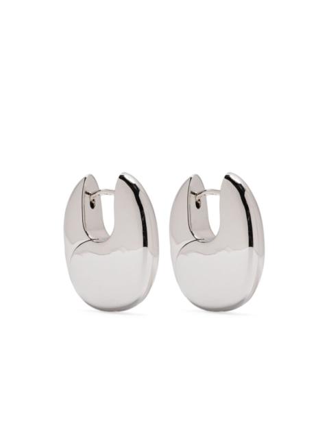 medium Pebble sterling-silver earrings