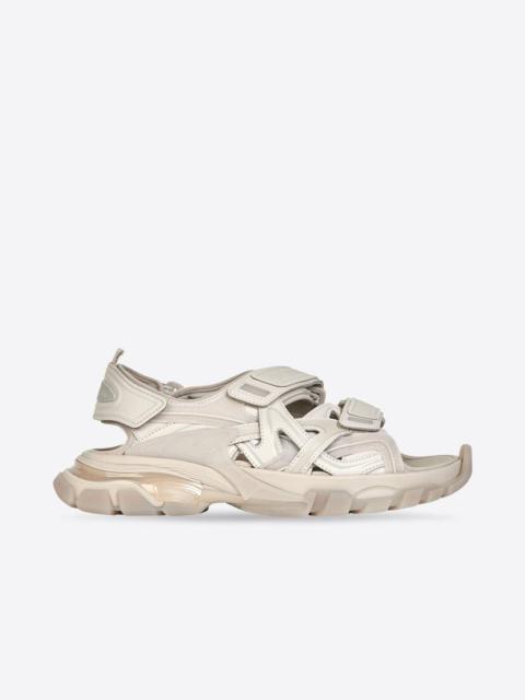 Men's Track Clear Sole Sandal  in Beige