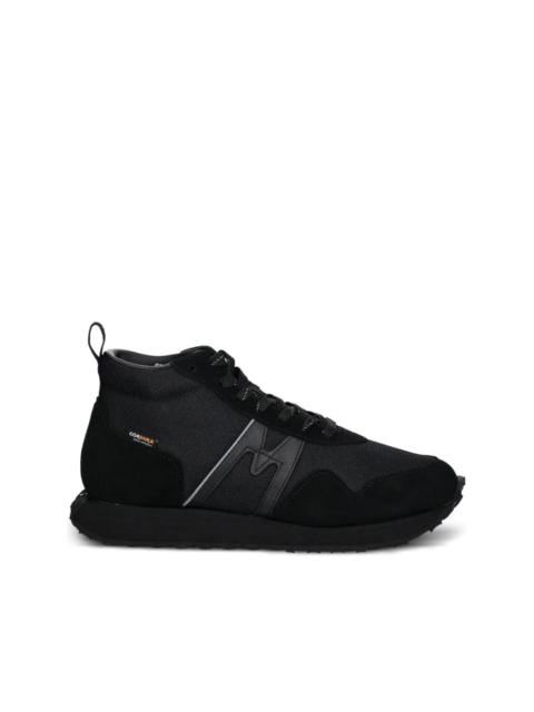 M-Runner leather sneakers