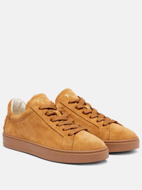 Suede sneakers