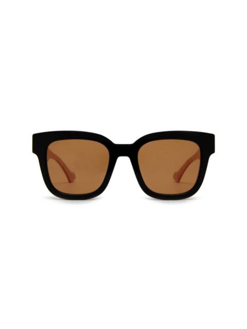 square-frame sunglasses