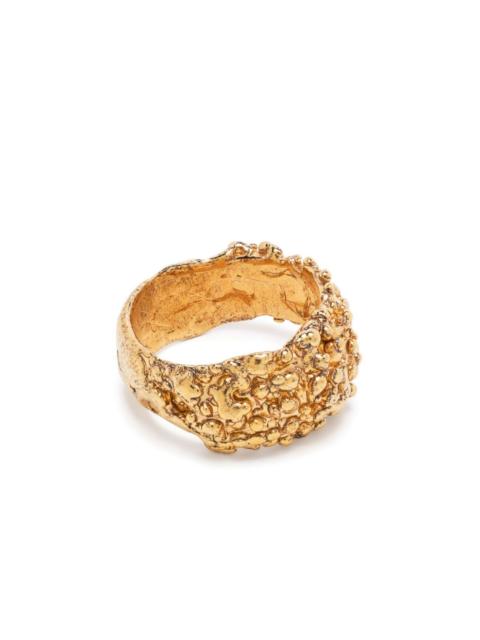 The Rocky Road sterling silver ring