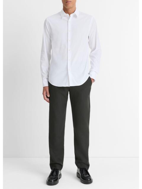 Stretch-Cotton Poplin Shirt