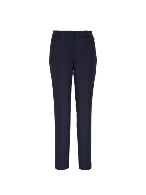 straight-leg trousers