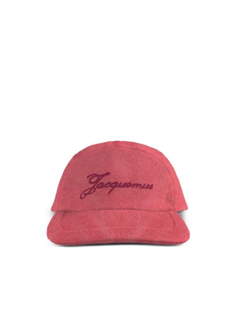 La Casquette logo-embroidery baseball cap