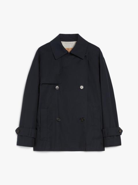 ZENO Short trench coat in water-repellent twill