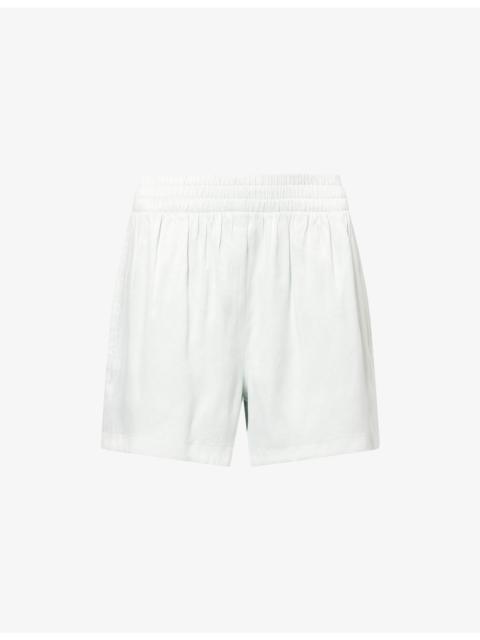 Kam High-Rise Woven Shorts