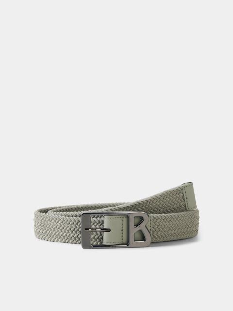 Braided belt Melly in Eucalyptus