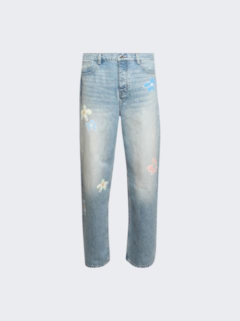 Super Bloom Baggy Jeans Light Indigo Wash