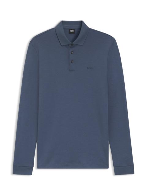 INTERLOCK-COTTON POLO SHIRT IN A REGULAR FIT