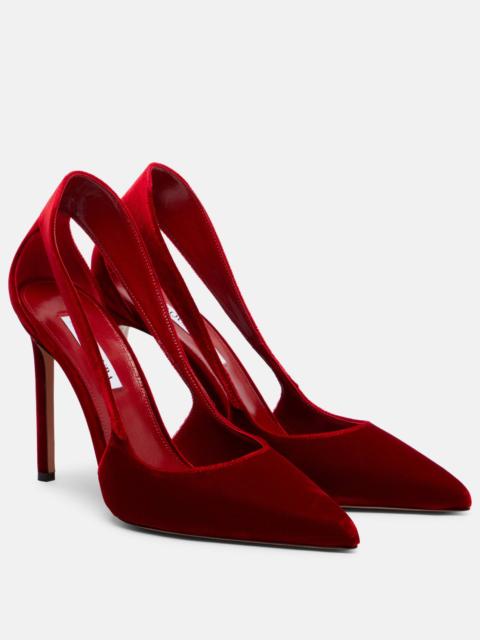 Dangerous Liaisons 105 velvet pumps