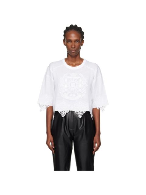 White Emblem Baseball T-shirt