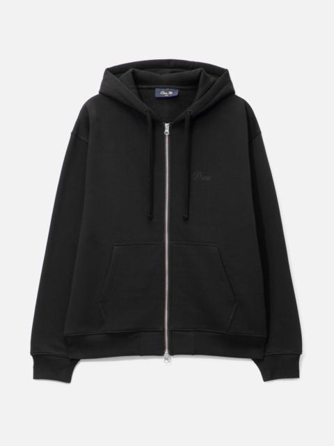 CURSIVE ZIP-HOODIE