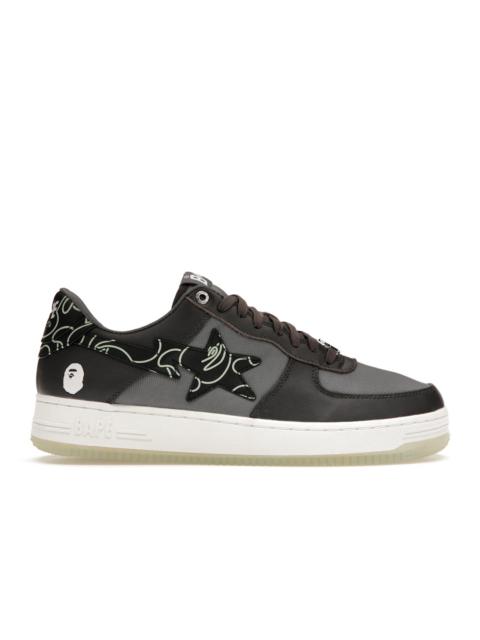 A Bathing Ape Bape Sta Text Code Camo Charcoal