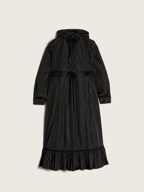 Exaggerated Ruffle Frill Cagoule