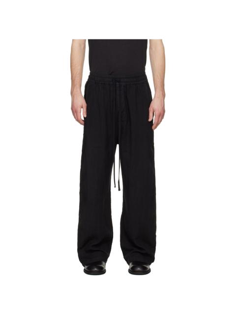 Black M P 35 Trousers