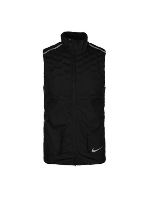 Nike Running Windproof Casual Sports Down Vest Black BV4863-010