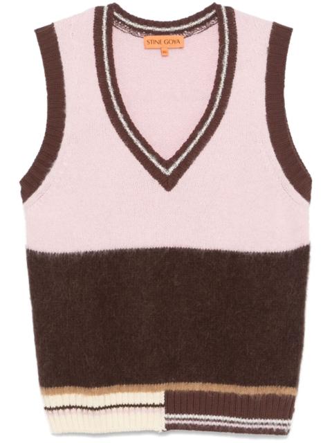 V-neck vest