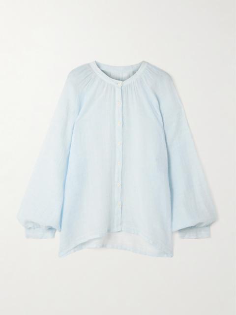 Mita Cotton-gauze Blouse