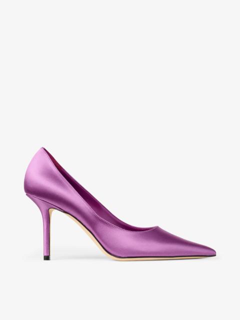 Love 85
Violet Orchid Satin Pumps