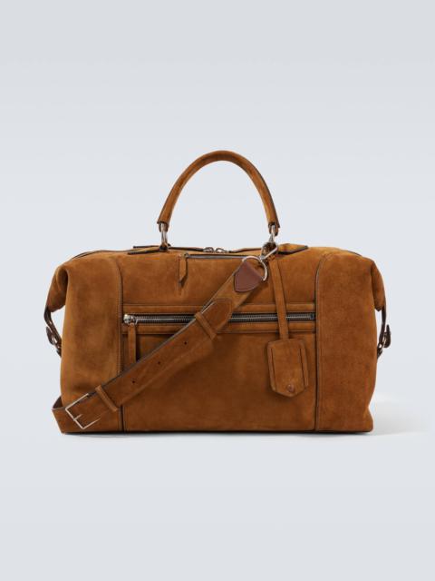 Vagabond suede duffel bag