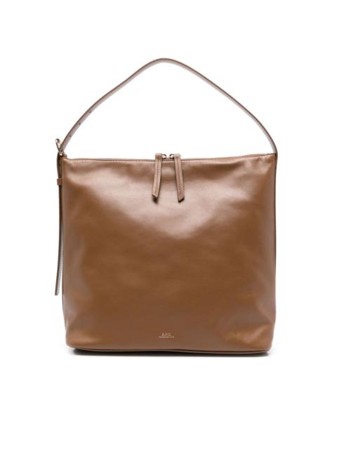 leather shoulder bag