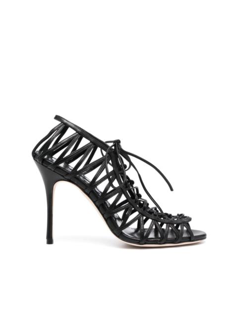 Hamzana 110mm strappy sandals