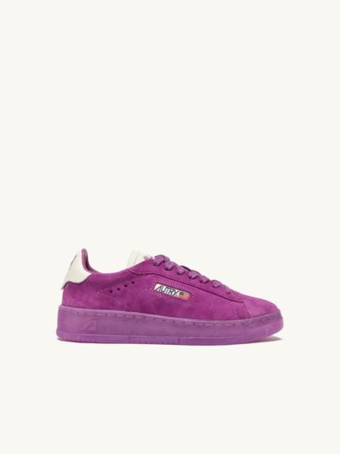 DALLAS LOW SNEAKERS IN MARSHMALLOW AND HYACINTH VIOLET SUEDE