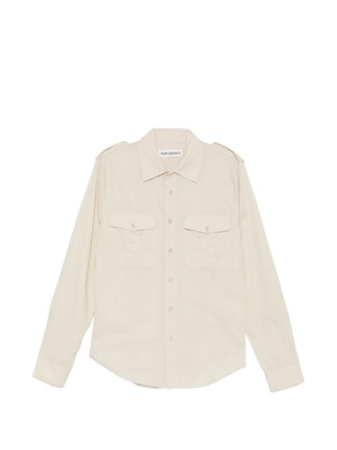 Lean chest-pockets shirt