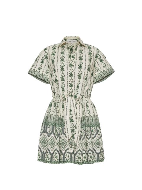 Asbury Mini Dress
Sell-Out Mini Shirt Dress Featuring A Self-Tie Waist