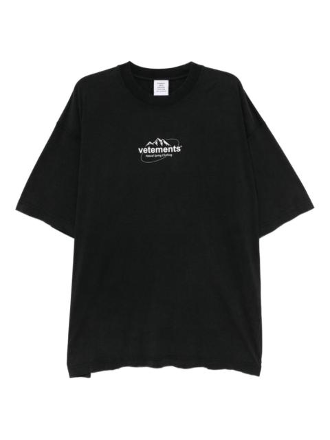 logo-print T-shirt