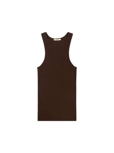 MUSCLE TANK TOP BRUNETTE