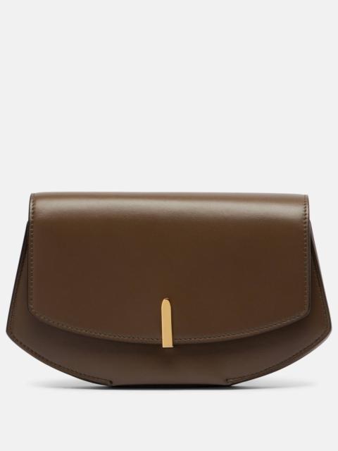Florence leather clutch