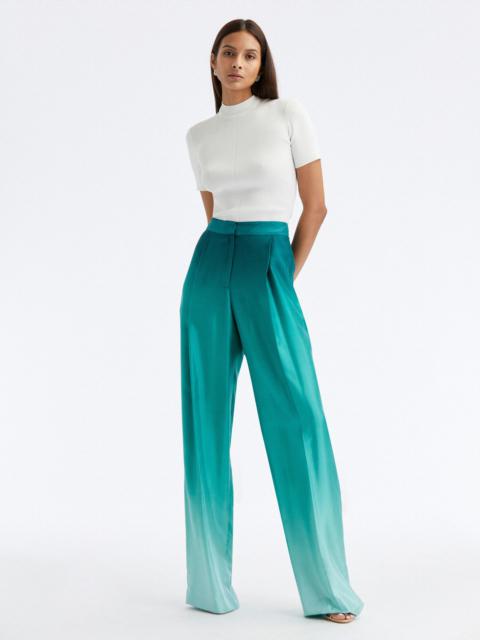 OMBRE SILK TWILL PANTS