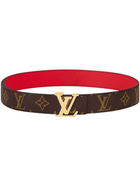 Louis Vuitton Belt LV Initiales 30mm Reversible Monogram Cerise