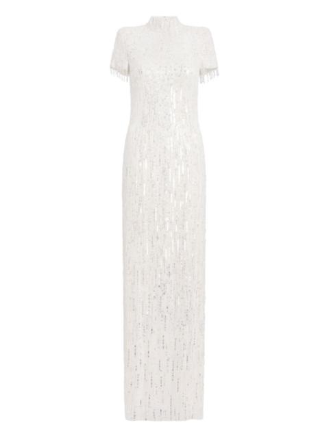 Madeleine sequin beaded dress