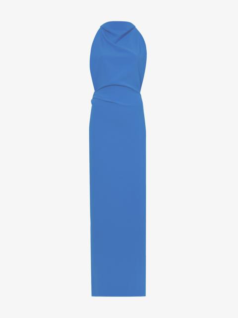 Matte Crepe Backless Dress