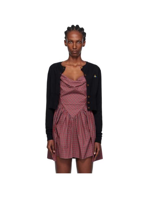 Black Bea Cropped Cardigan