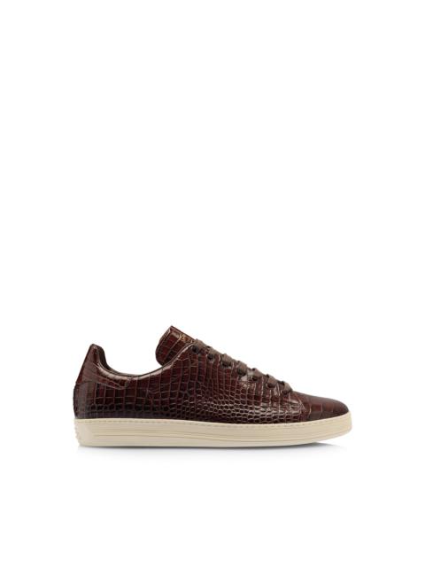 PRINTED CROC WARWICK SNEAKER