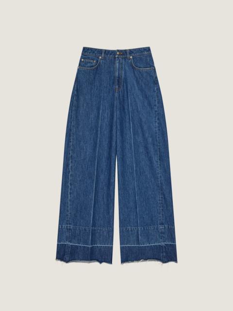 MEDIUM BLUE COCOON JEANS