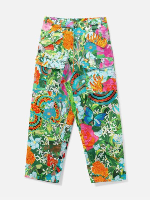 CAMO PRINT CARGO PANTS