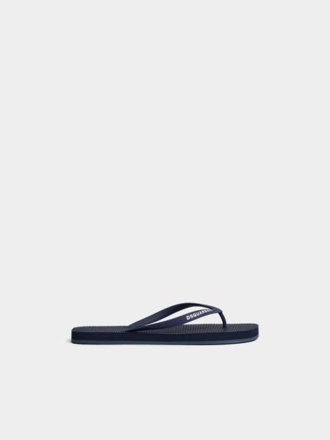 DSQUARED2 LOGO FLIP FLOPS