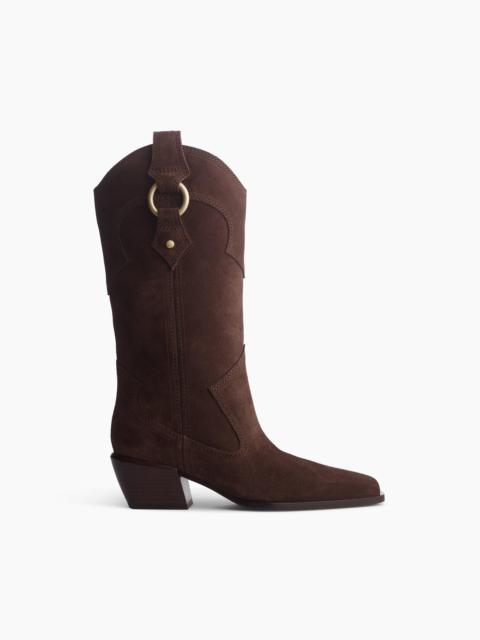 Joni Suede Cowboy Boots