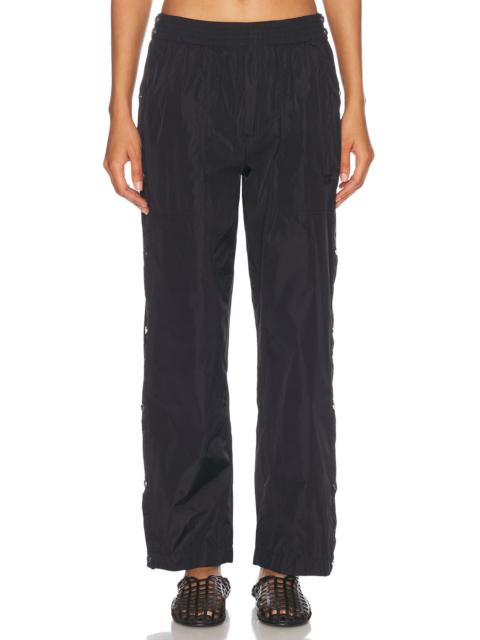 Nylon Tear Away Track Pant