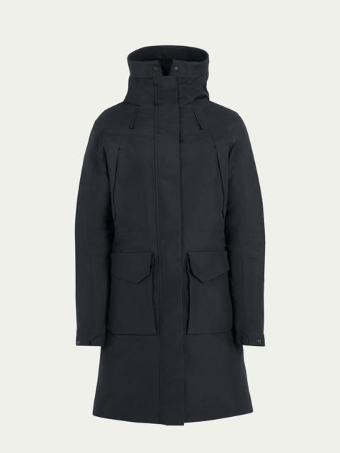 Drangajökull GORE-TEX® Down parka with hood trim