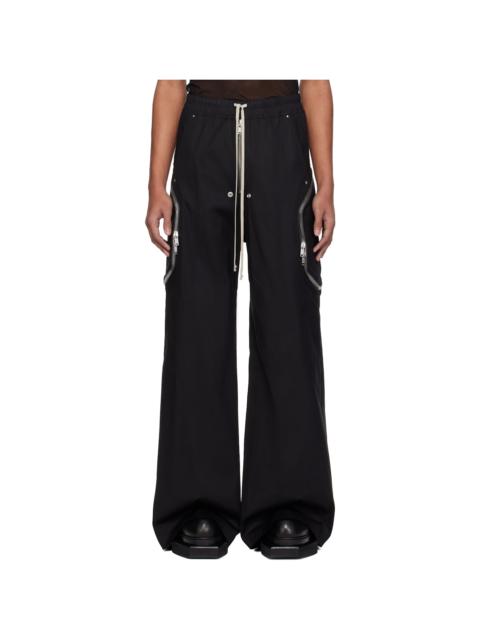 Black Temple Heizer Belas Cargo Pants