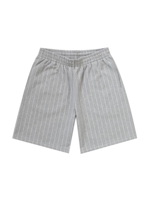 Supreme Pinstripe Sweatshort Heather Grey